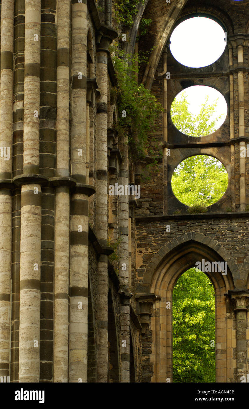 Abbaye de Villers Belgique Banque D'Images