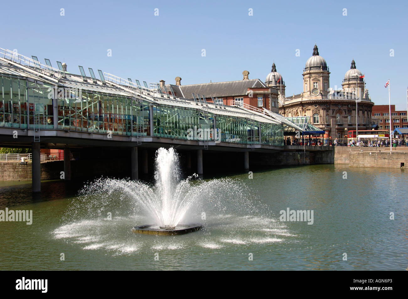 Kingston Upon Hull Shopping Centre Banque D'Images