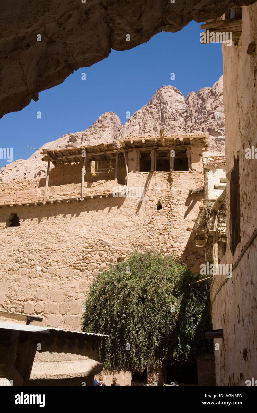 La montagne de Sinaï, Égypte Banque D'Images