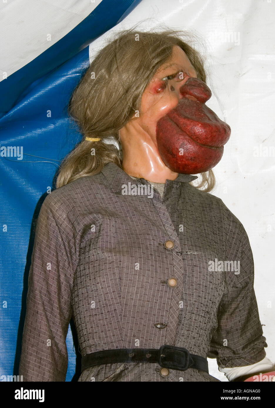 L'American Dime Museum de Baltimore, Maryland, célèbre les bizarreries et les curiosités en hommage à la culture vintage SideShow. Banque D'Images