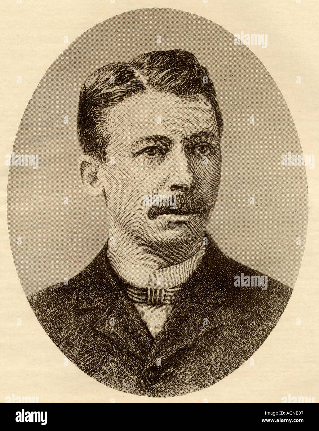 Joel Chandler Harris,1848 -1908. Le journaliste américain, auteur de fiction, et spécialiste du Banque D'Images