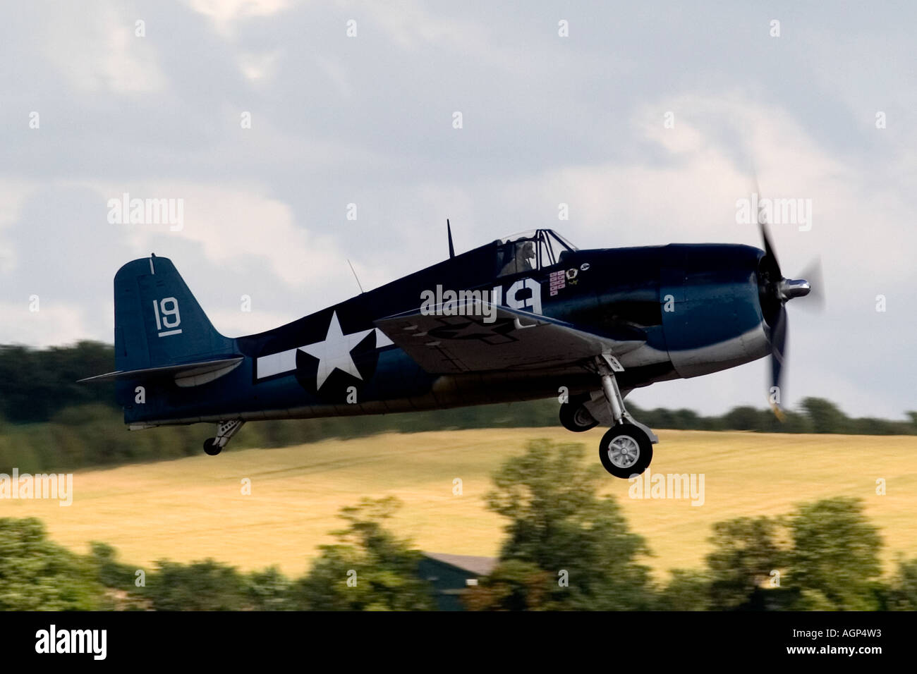Hellcat F6F-3 Banque D'Images