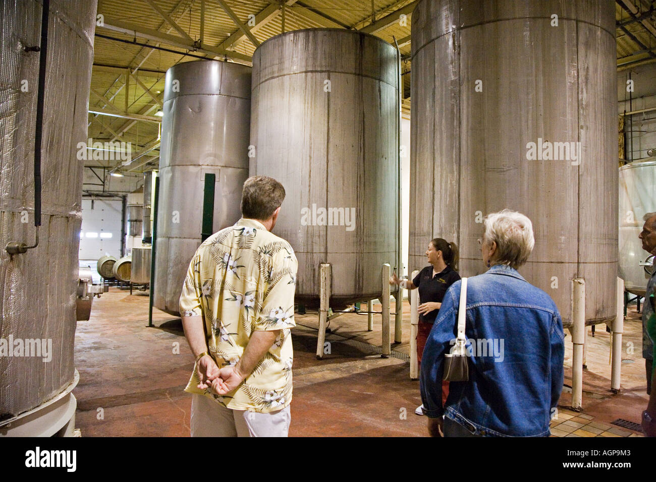 Saint Julian Winery Banque D'Images