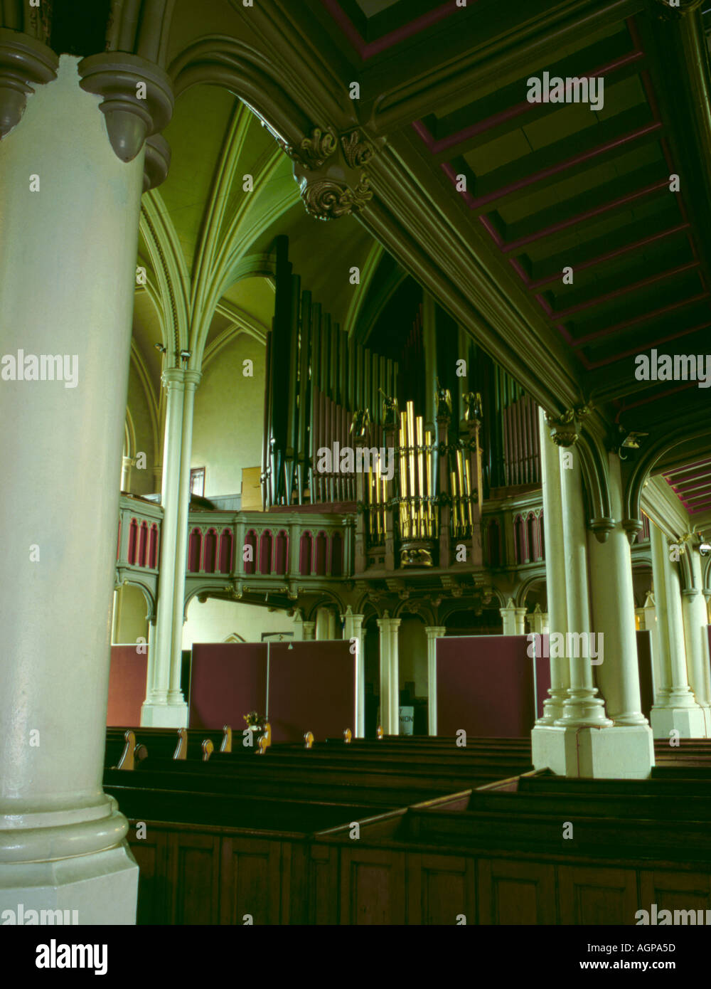 Intérieur de l'église St Thomas, Newcastle upon Tyne, Tyne and Wear, England, UK. Banque D'Images