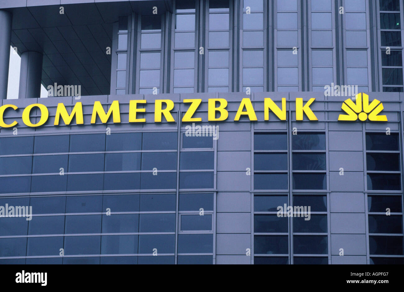 La Commerzbank / Frankfurt am Main Banque D'Images