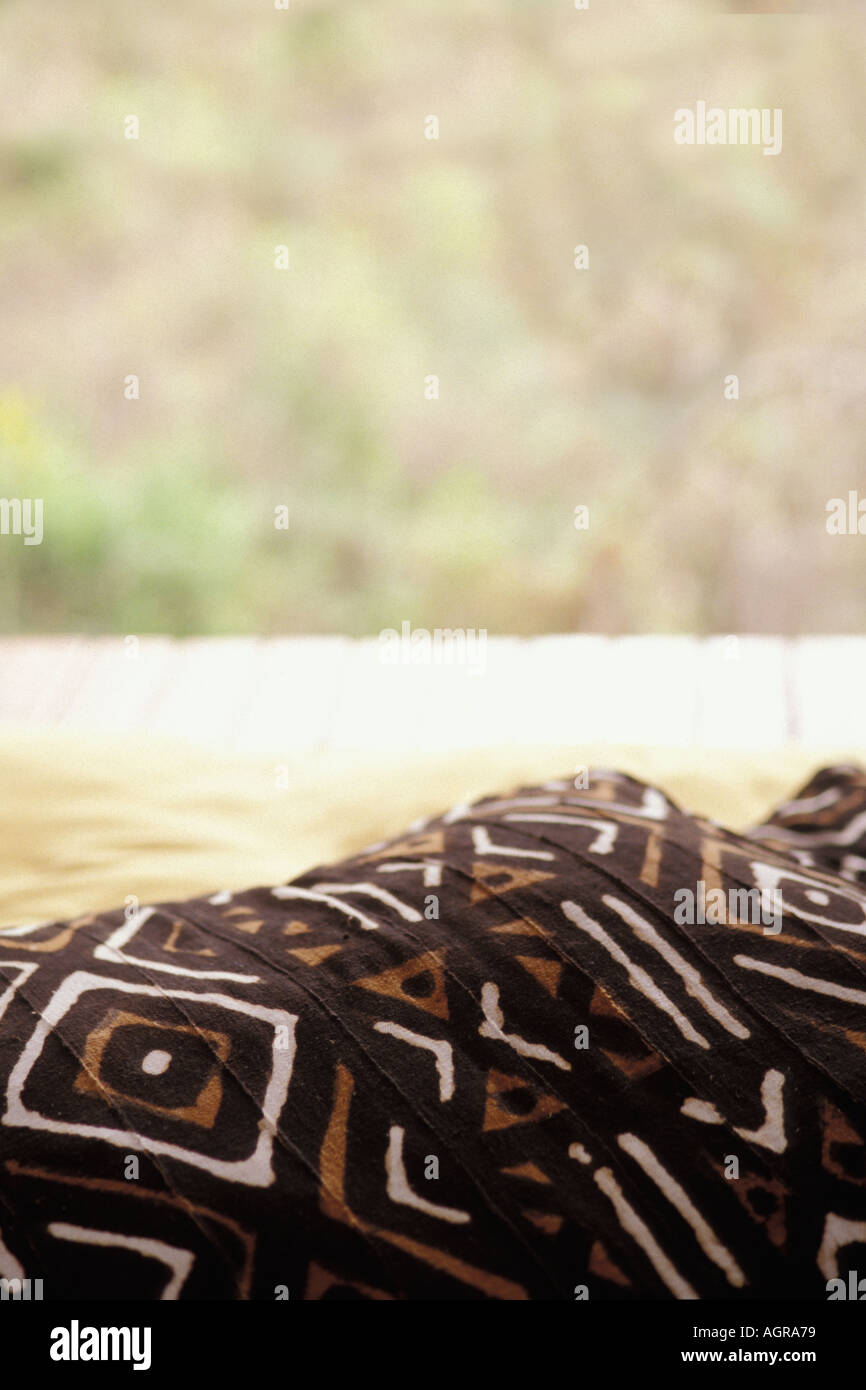 L'Afrique du Sud, Transvaal, oreillers, Tree Camp, Londolozi Réserver Banque D'Images