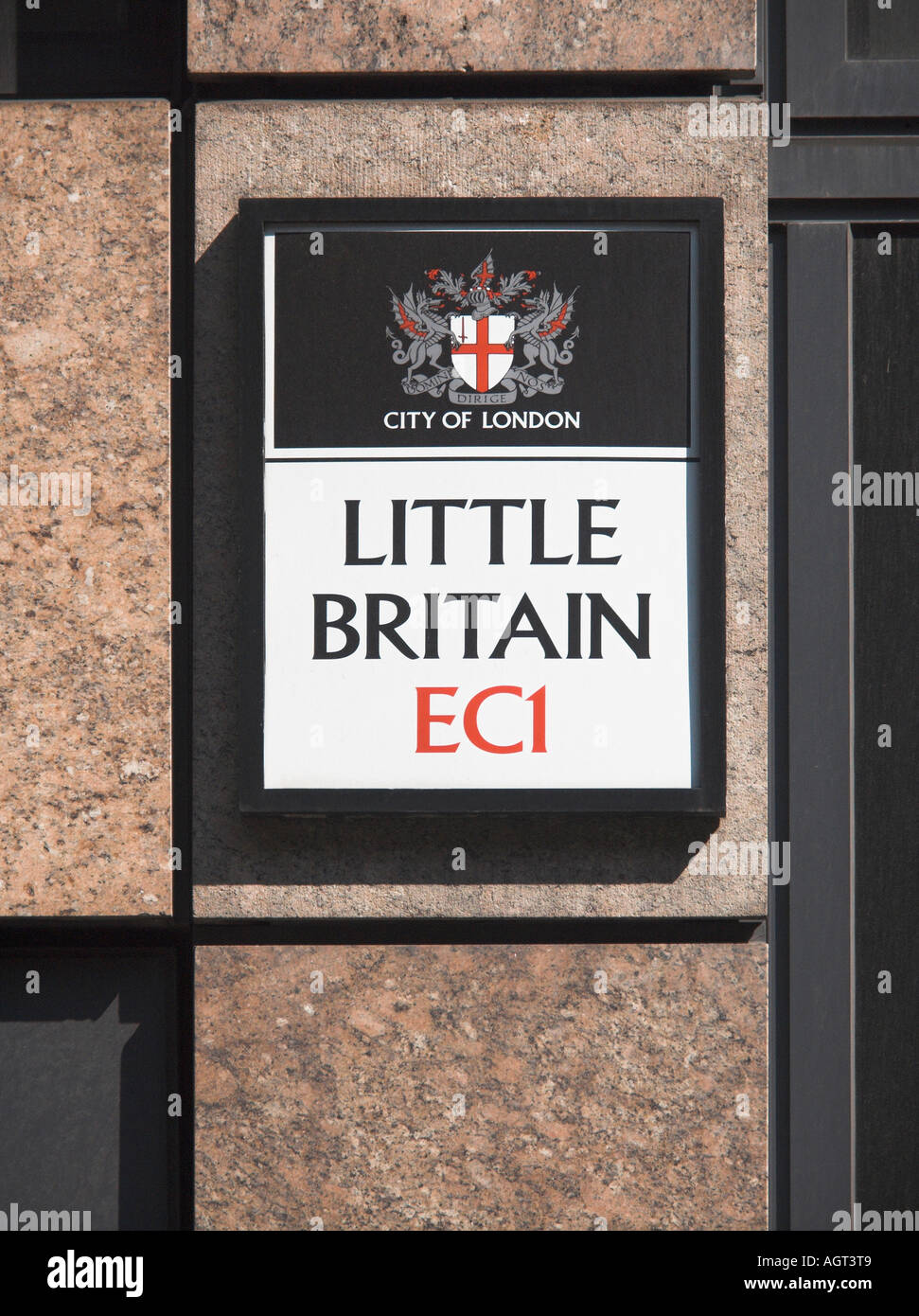 Little Britain, City of London, EC1, England, UK Banque D'Images