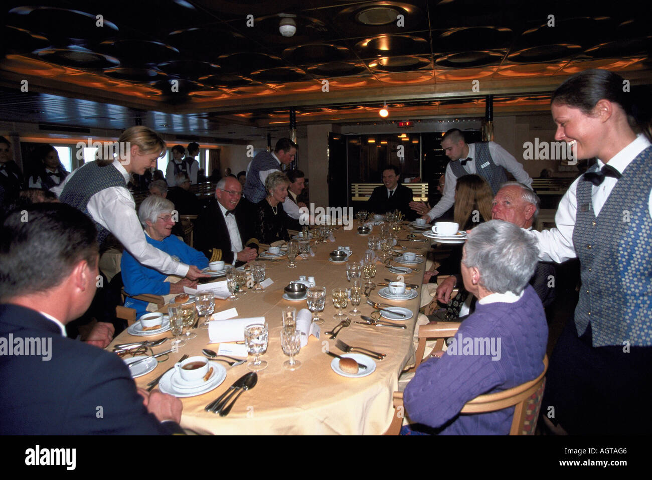 Restaurant du monde découvreur Banque D'Images