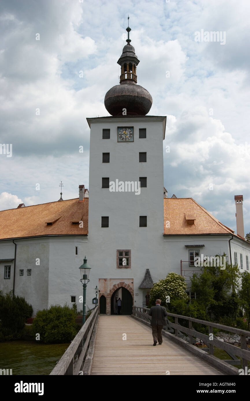 Château d'Ort. Gmunden, Salzkammergut, Autriche. Banque D'Images