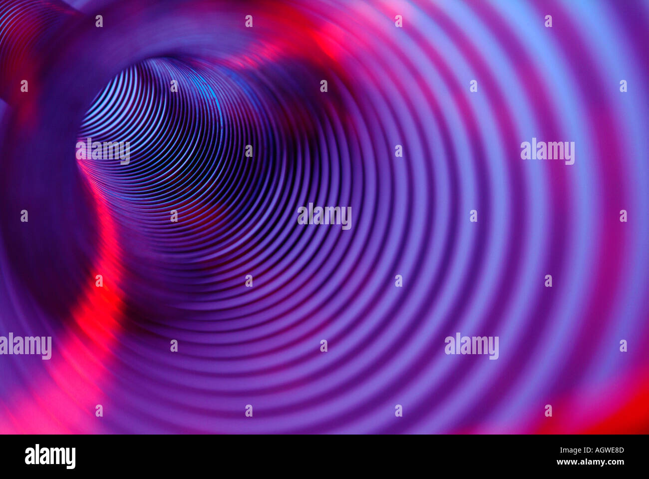 Spirales abstraites Banque D'Images