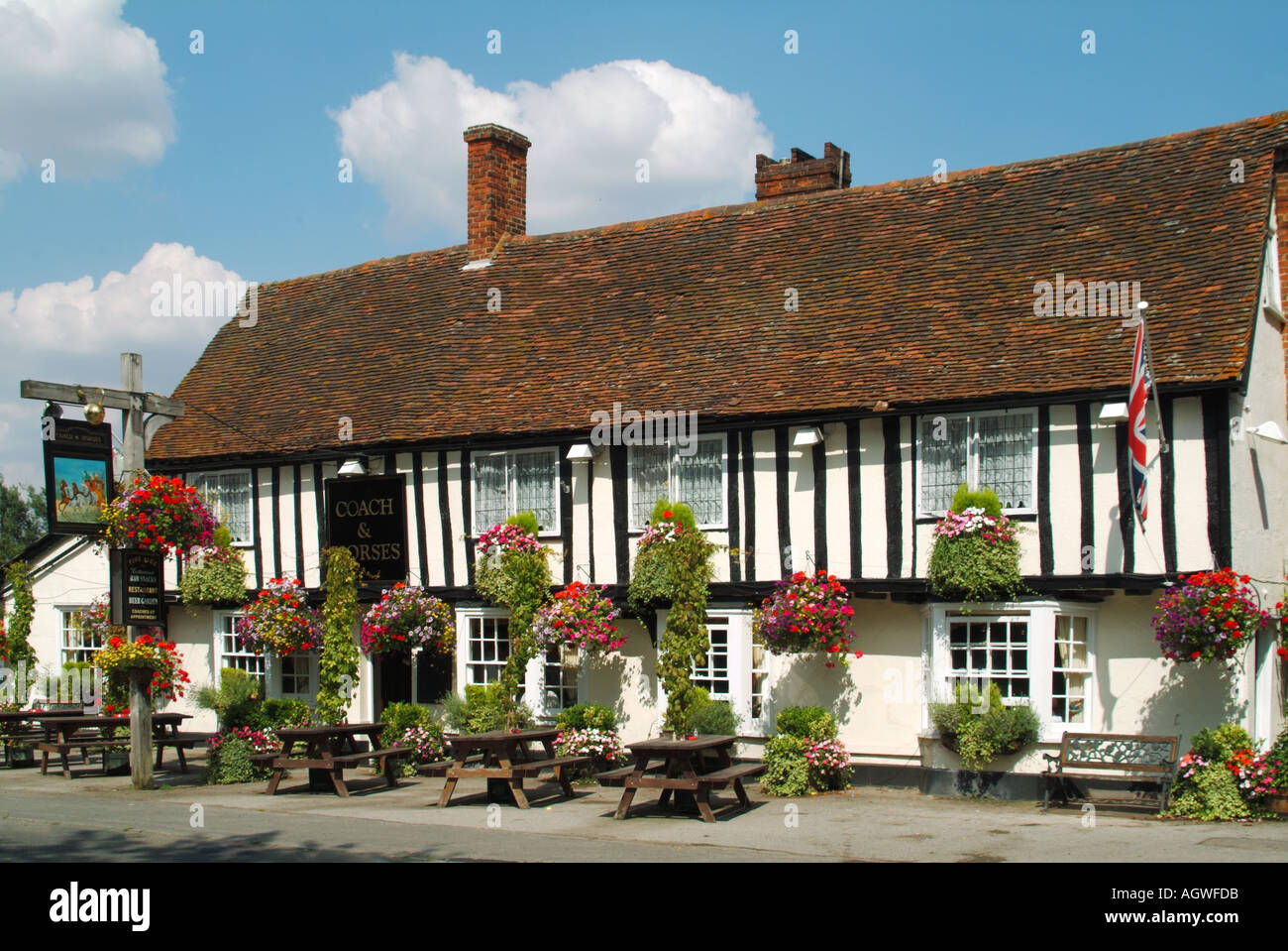 Coach and Horses Inn Newport Banque D'Images