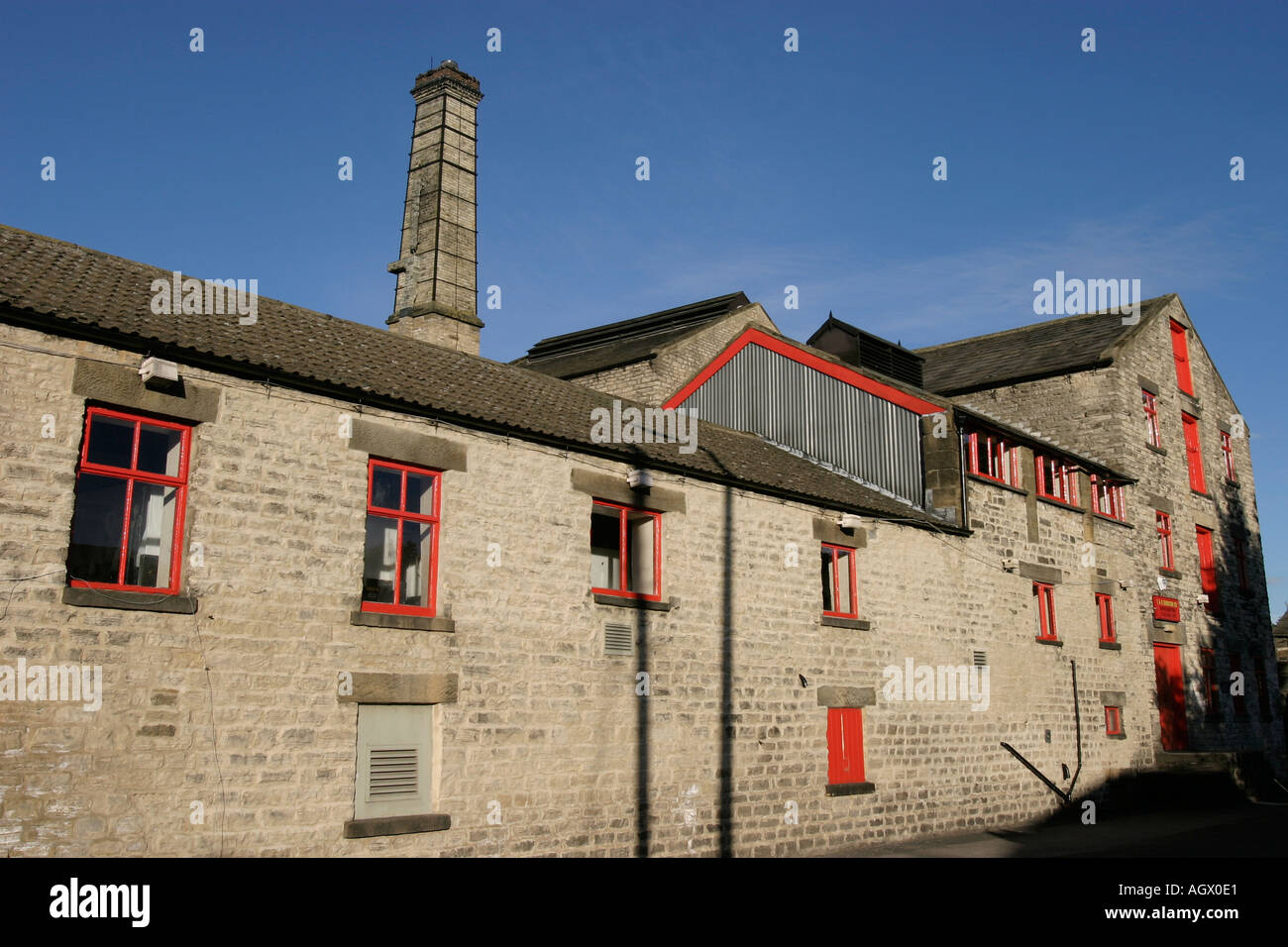 Theakstons ancienne brasserie à Masham England UK Banque D'Images