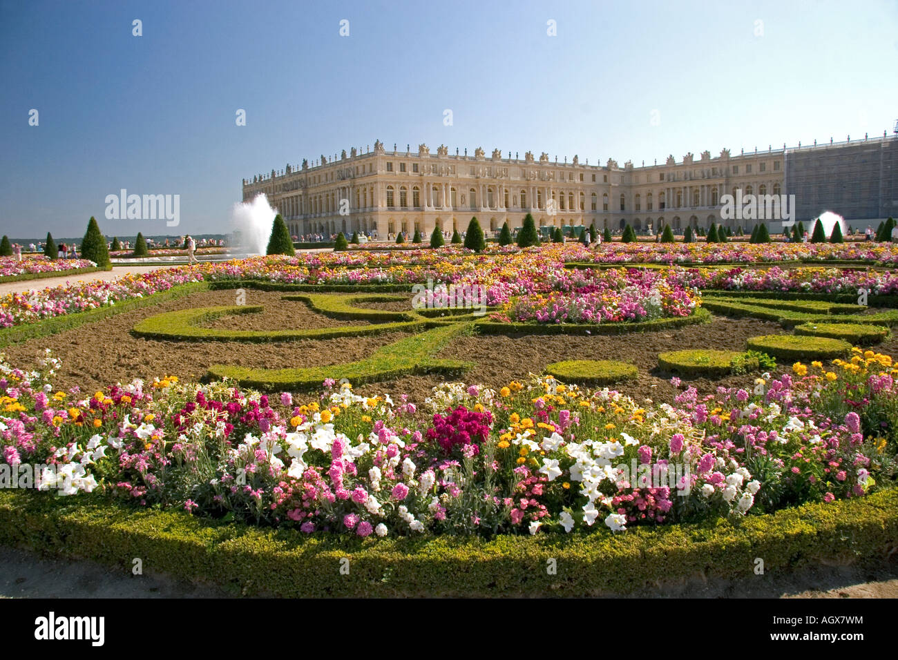 Jardins du Château de Versailles à Versailles dans le département des Yvelines France Banque D'Images