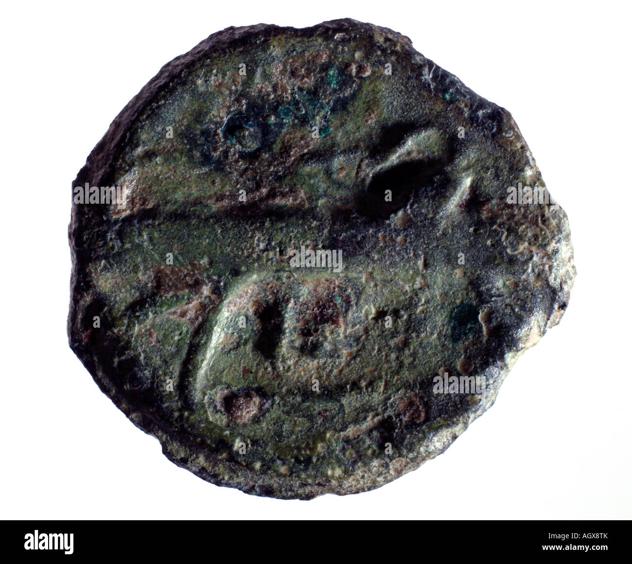 Type de Thurrock potin (inverse de AGXGYR) Banque D'Images