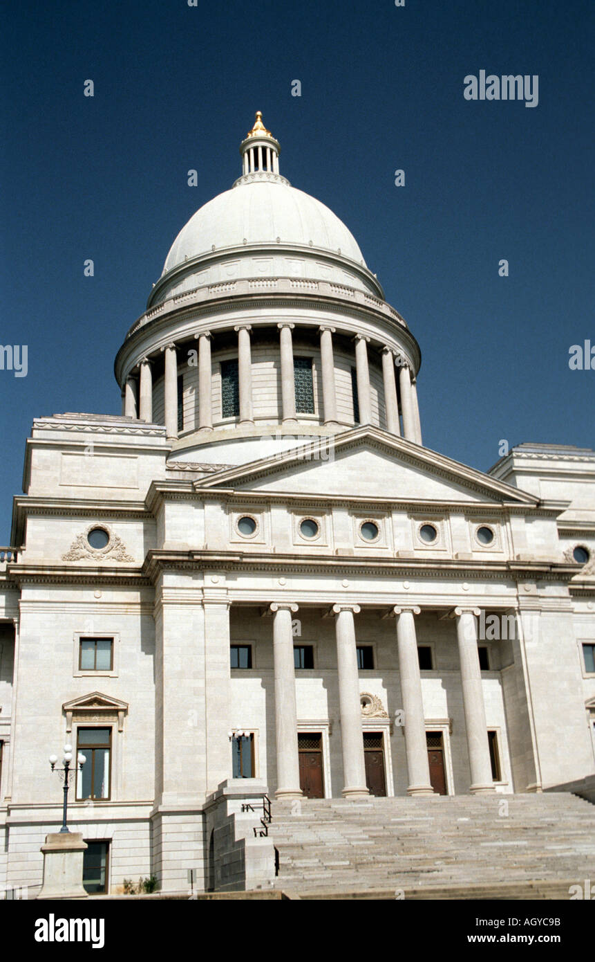 Little Rock Arkansas State Capitol Building Banque D'Images