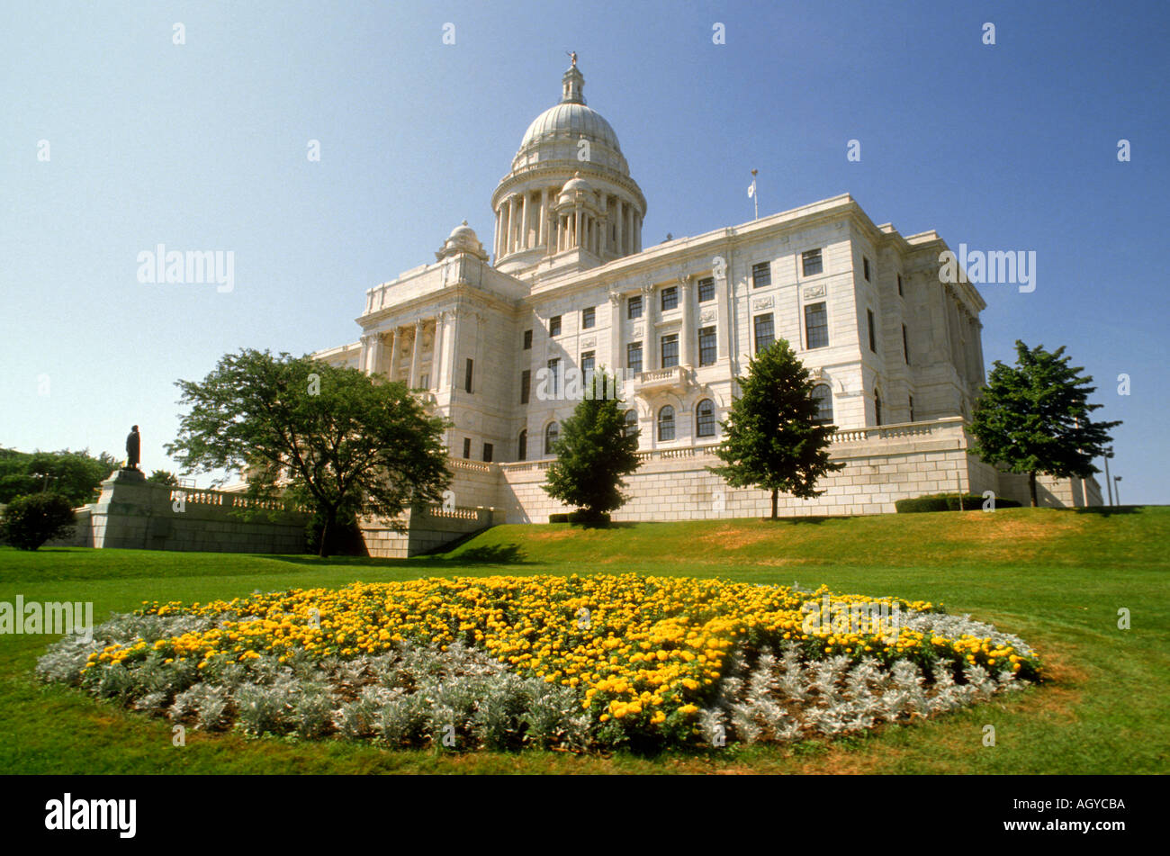 Providence, Rhode Island State Capitol Building RI Banque D'Images