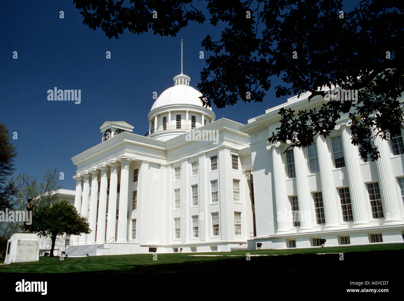 Montgomery Alabama State Capitol Building Banque D'Images