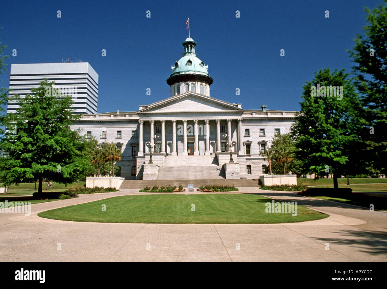 Columbia South Carolina State Capitol Building Banque D'Images