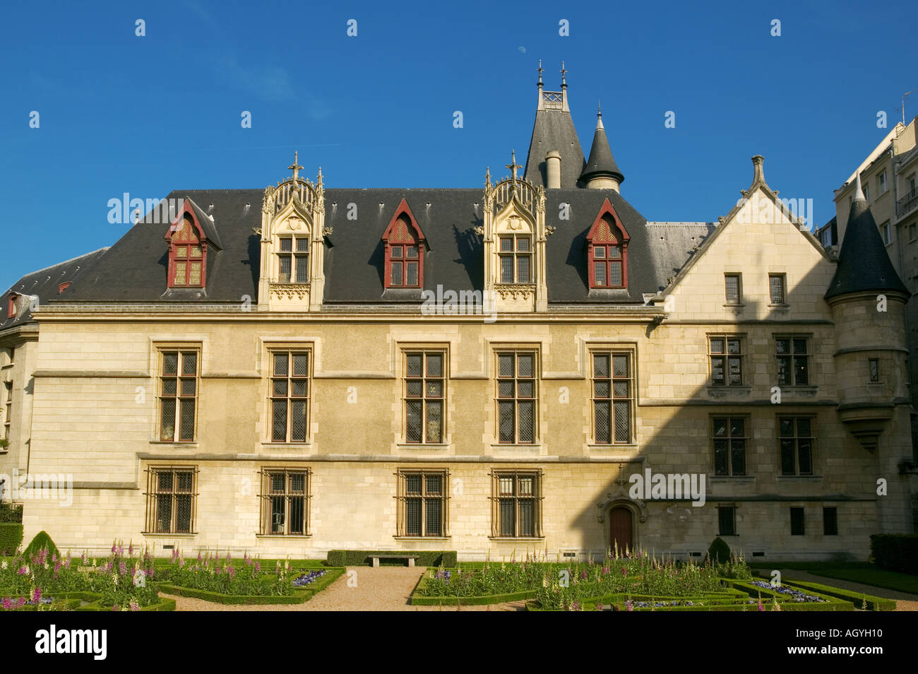 France - Hôtel de sens dans le quartier du Marais à Paris Banque D'Images
