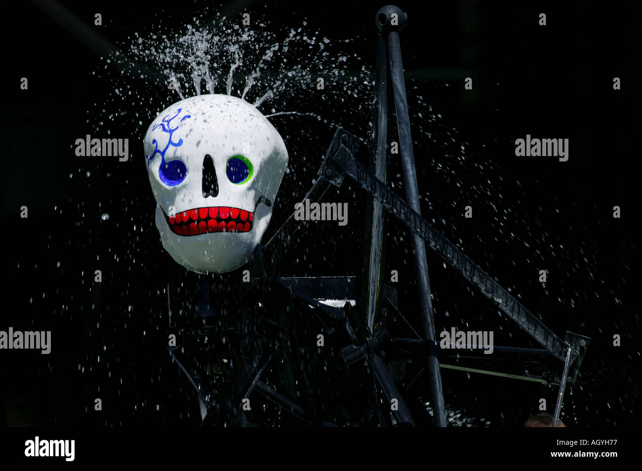 France - fontaine Stravinsky au centre George Pompidou à Paris Banque D'Images