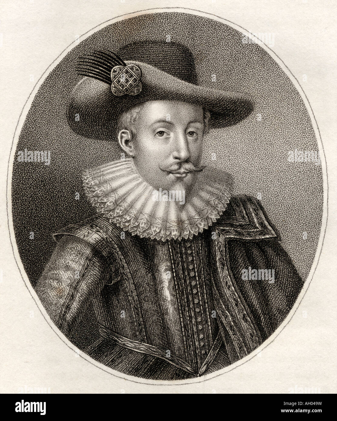 John Digby, 1er comte de Bristol, 1580 - 1653. Diplomate anglais. Banque D'Images