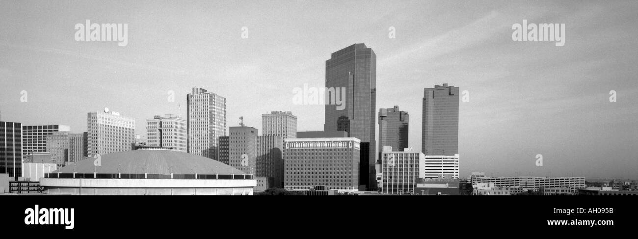 Ft Worth Texas Skyline Banque D'Images