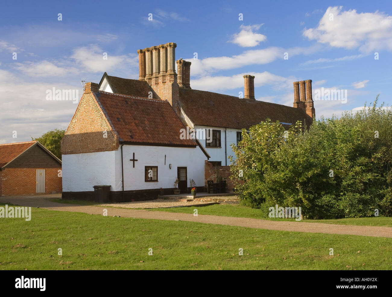 Wattisfield Hall, Suffolk, UK Banque D'Images