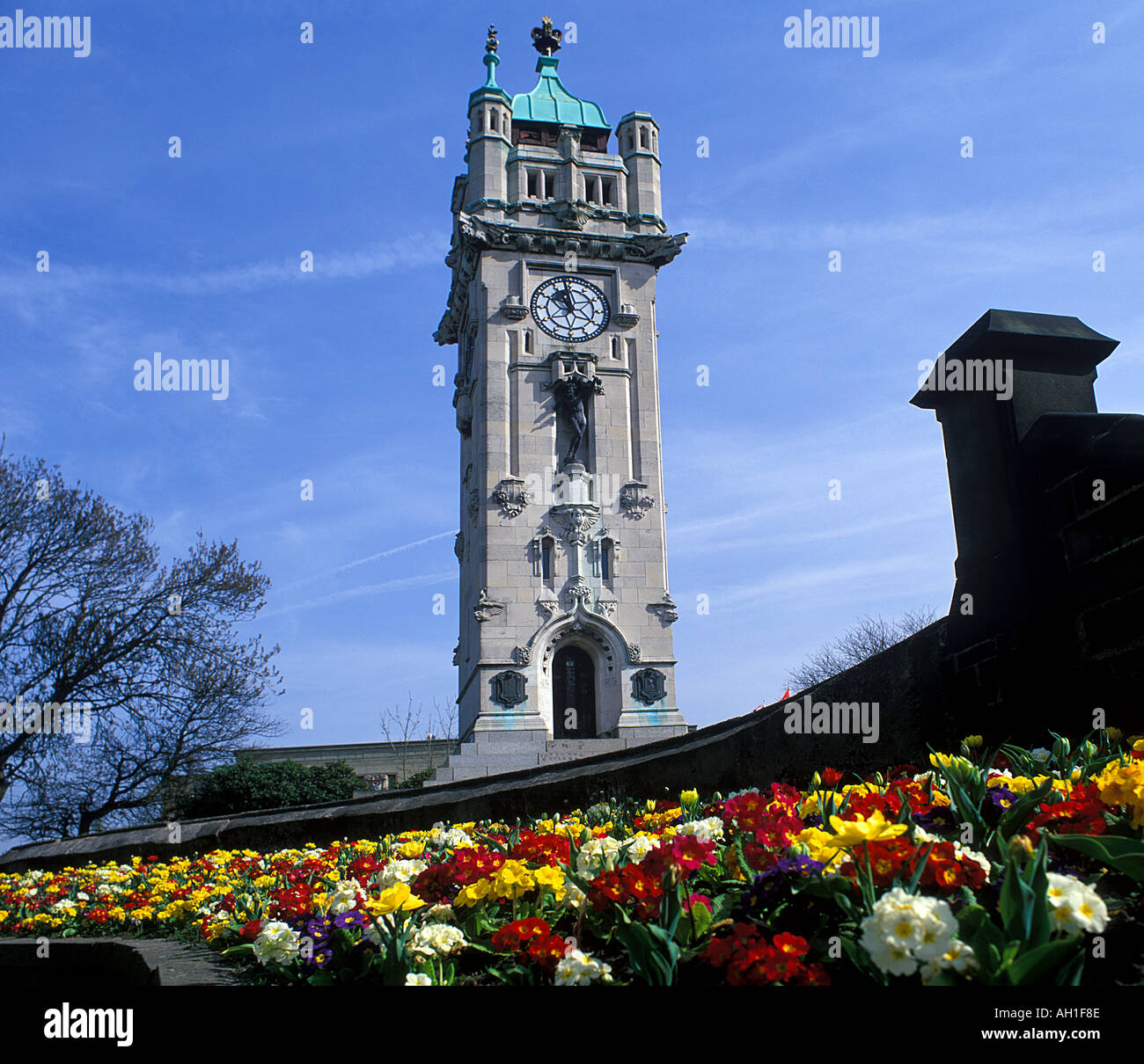 Whitehead Clock Tower Bury Lancashire Banque D'Images