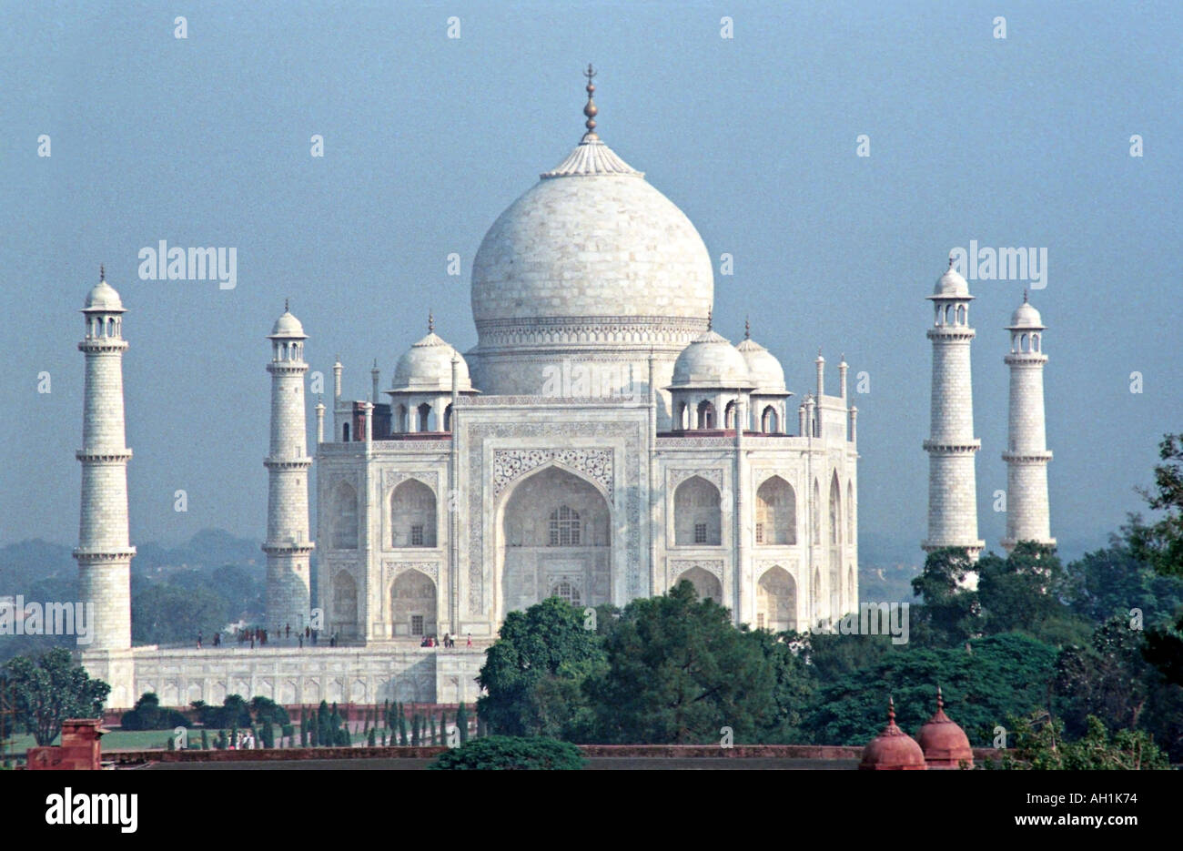 Taj Mahal Agra Uttar Pradesh Inde Asie du Sud Banque D'Images