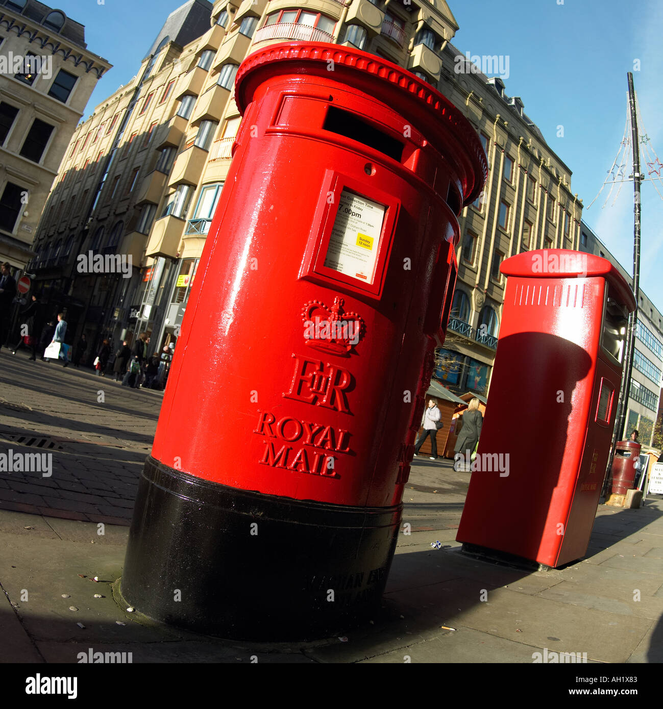 Pillar Box st annes square Manchester North West England UK GO Europe Banque D'Images