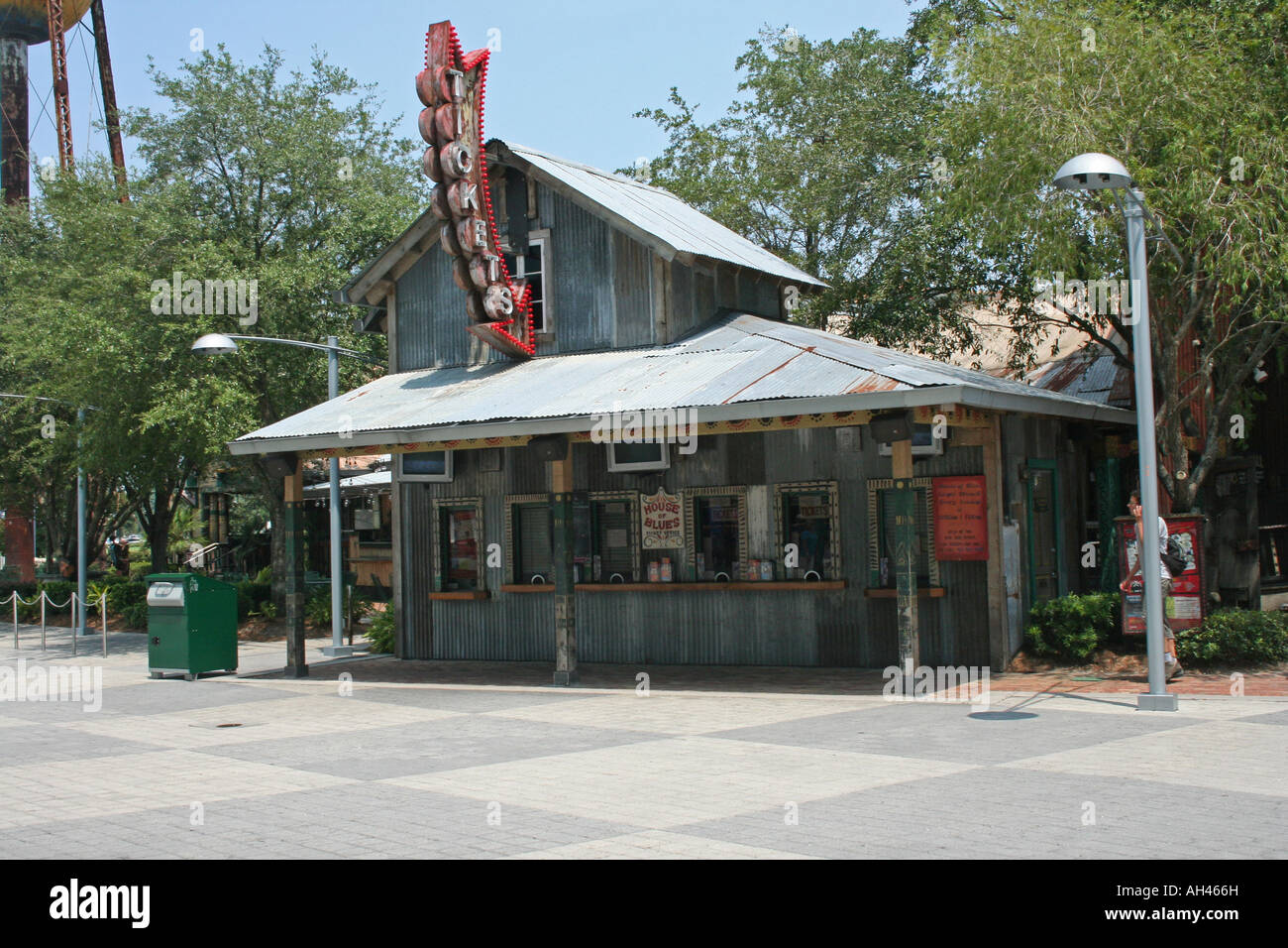 House of Blues Billetterie Banque D'Images