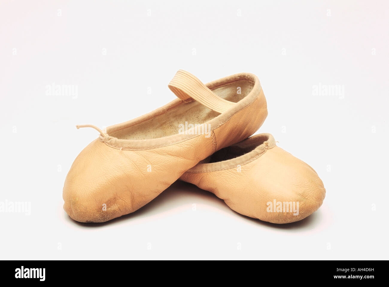 Une paire de chaussons de ballet Banque D'Images