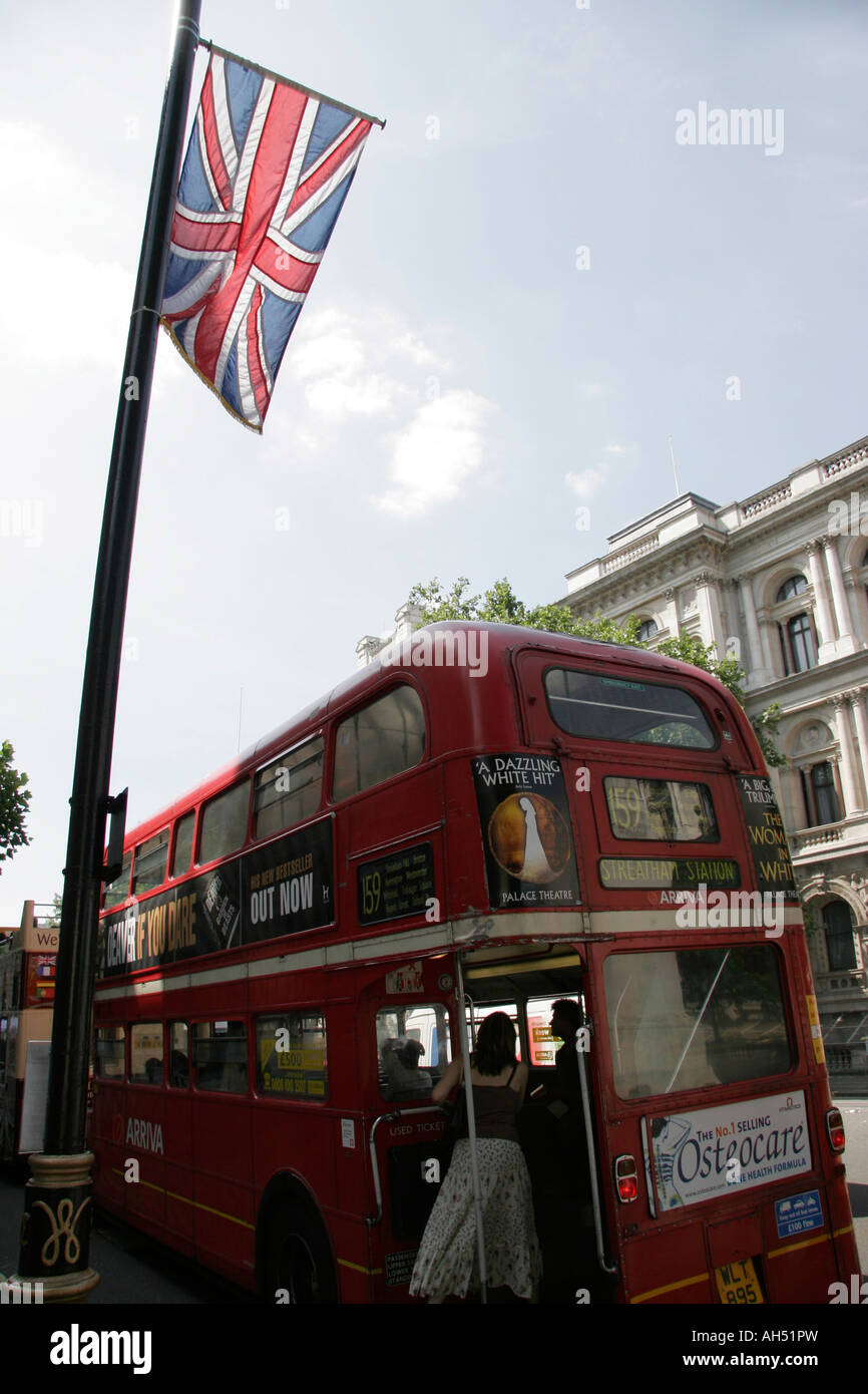 London bus Routemaster Banque D'Images