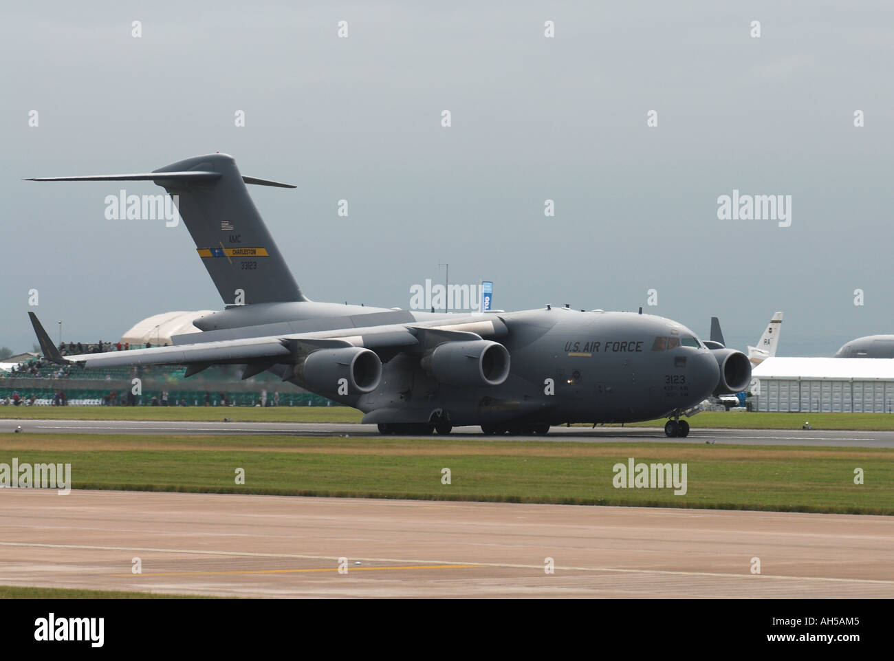 Boeing Globemaster III à partir de US Airforce Base à Charleston, Caroline du Sud Banque D'Images