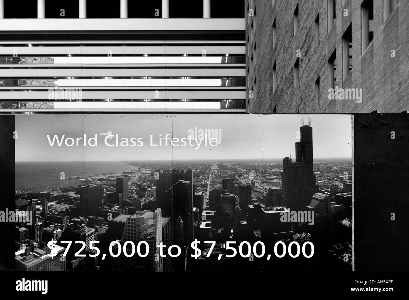Le prix de la vie de classe mondiale chicago Illinois Banque D'Images
