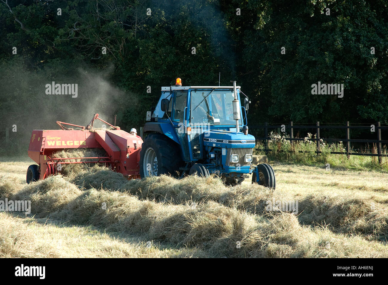 Fenaison Banque D'Images