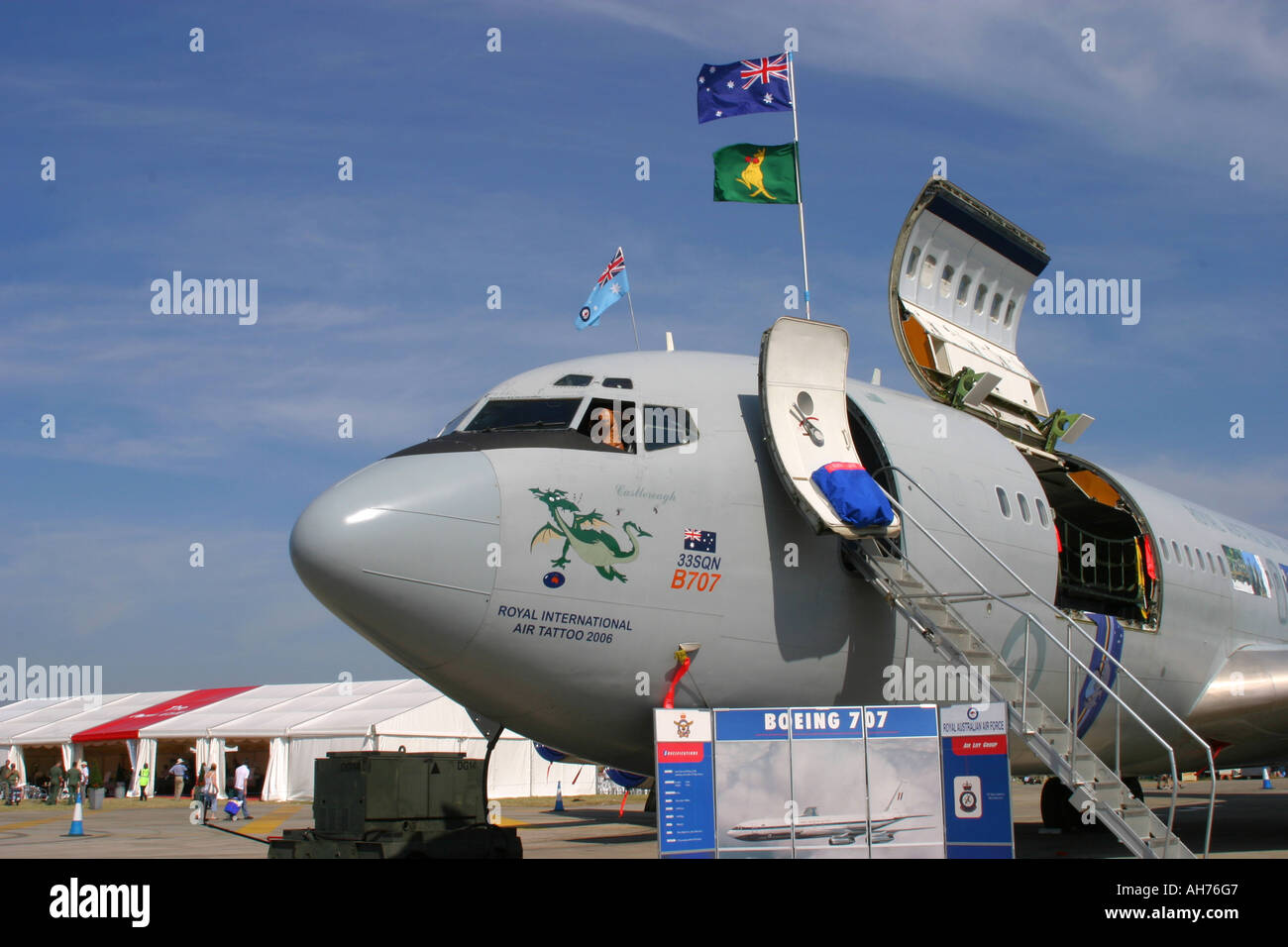 Boeing B707 de la Royal Australian Air Force Banque D'Images