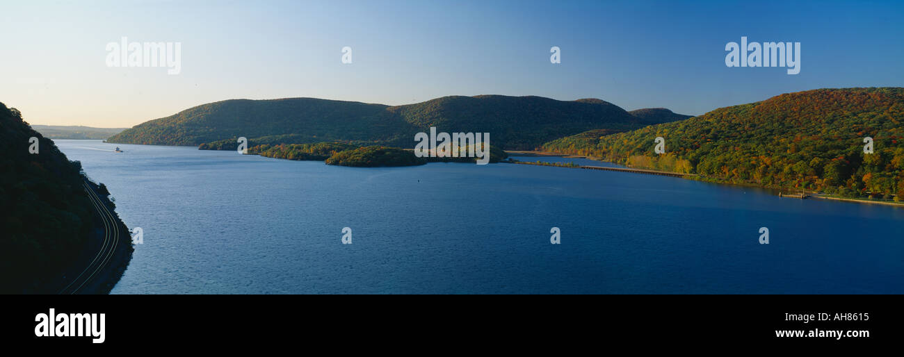 George W Perkins Memorial Drive dans la région de Bear Mtn State Park Vallée de la Rivière Hudson Banque D'Images