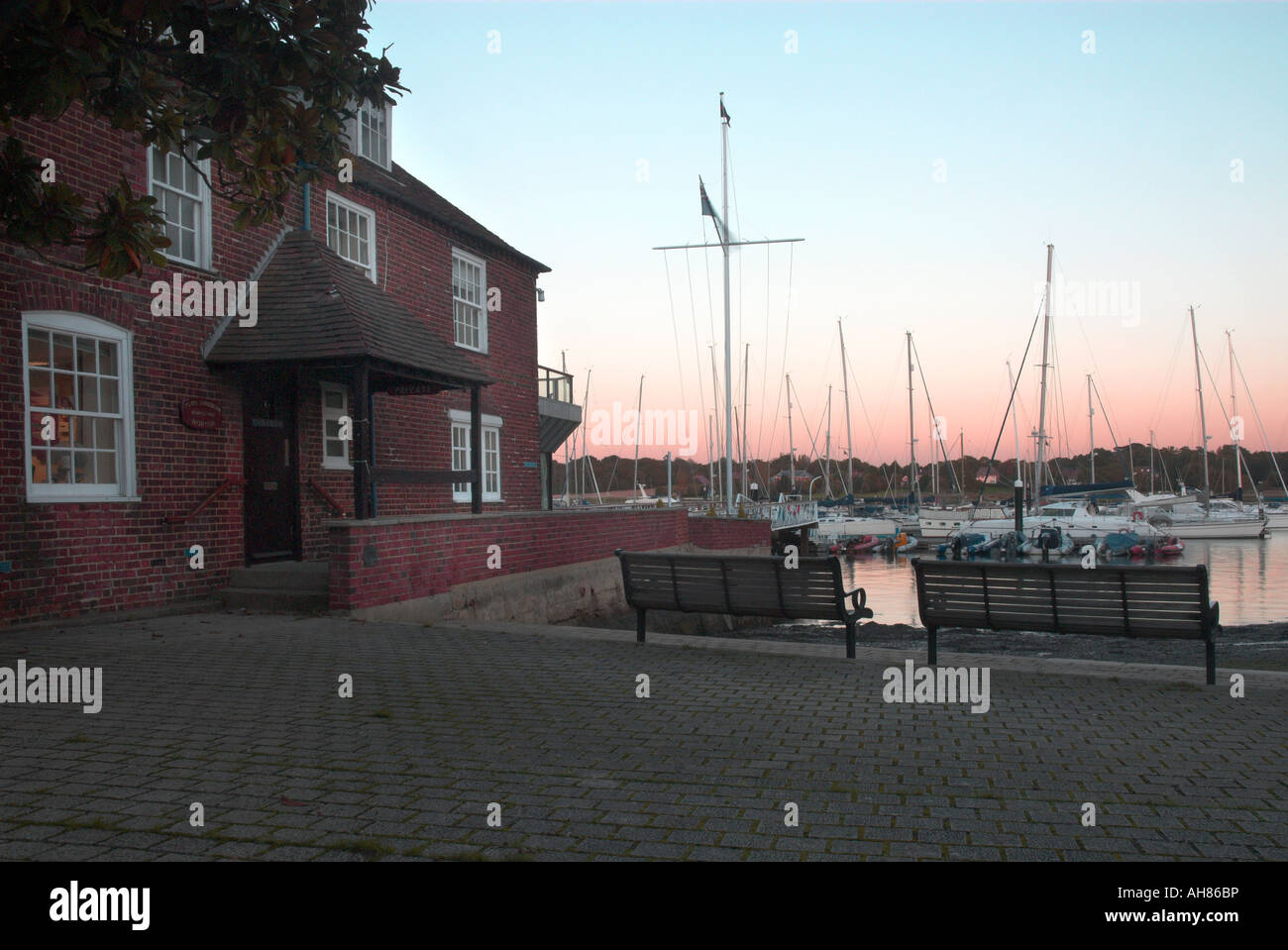 Hamble Village Hampshire England UK Banque D'Images