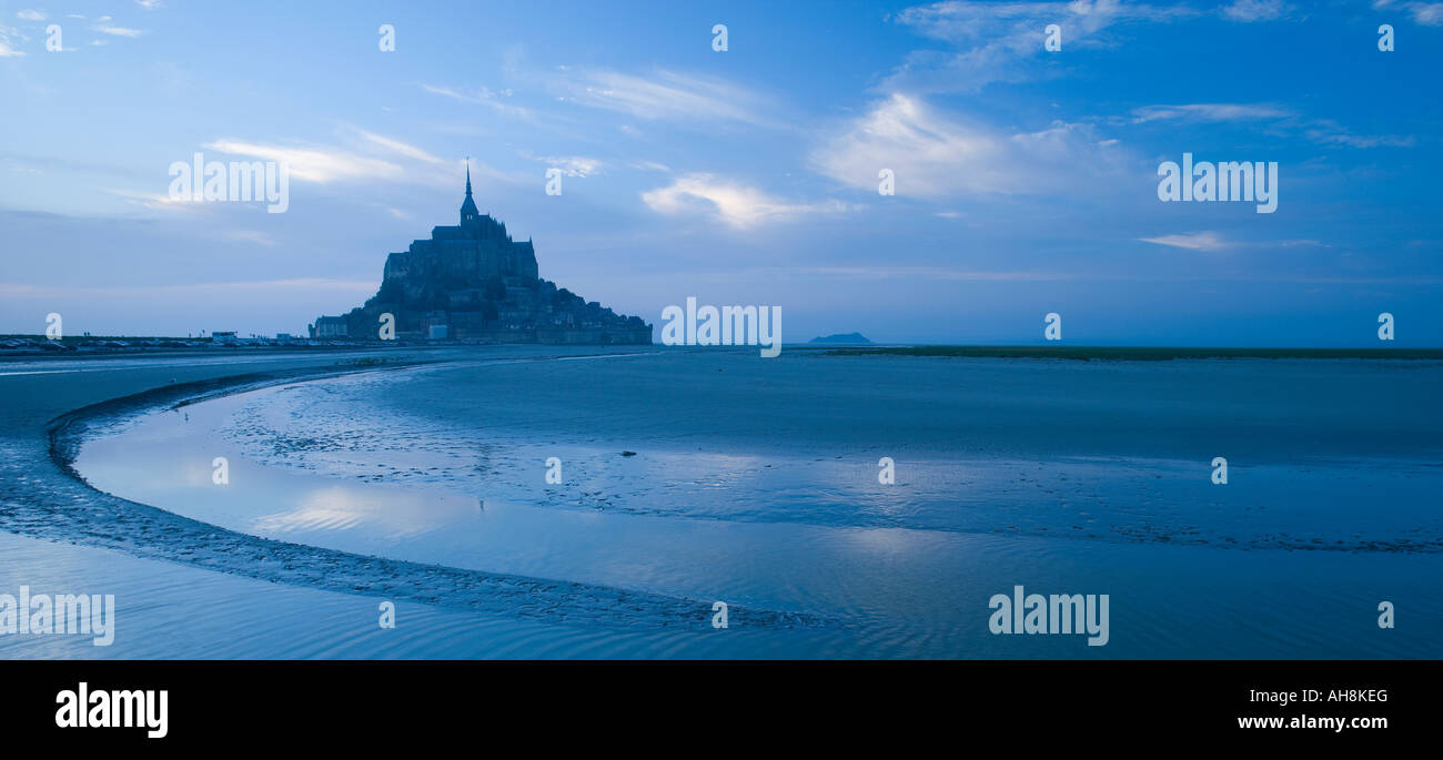 France Normandie Le Mont St Michel Banque D'Images