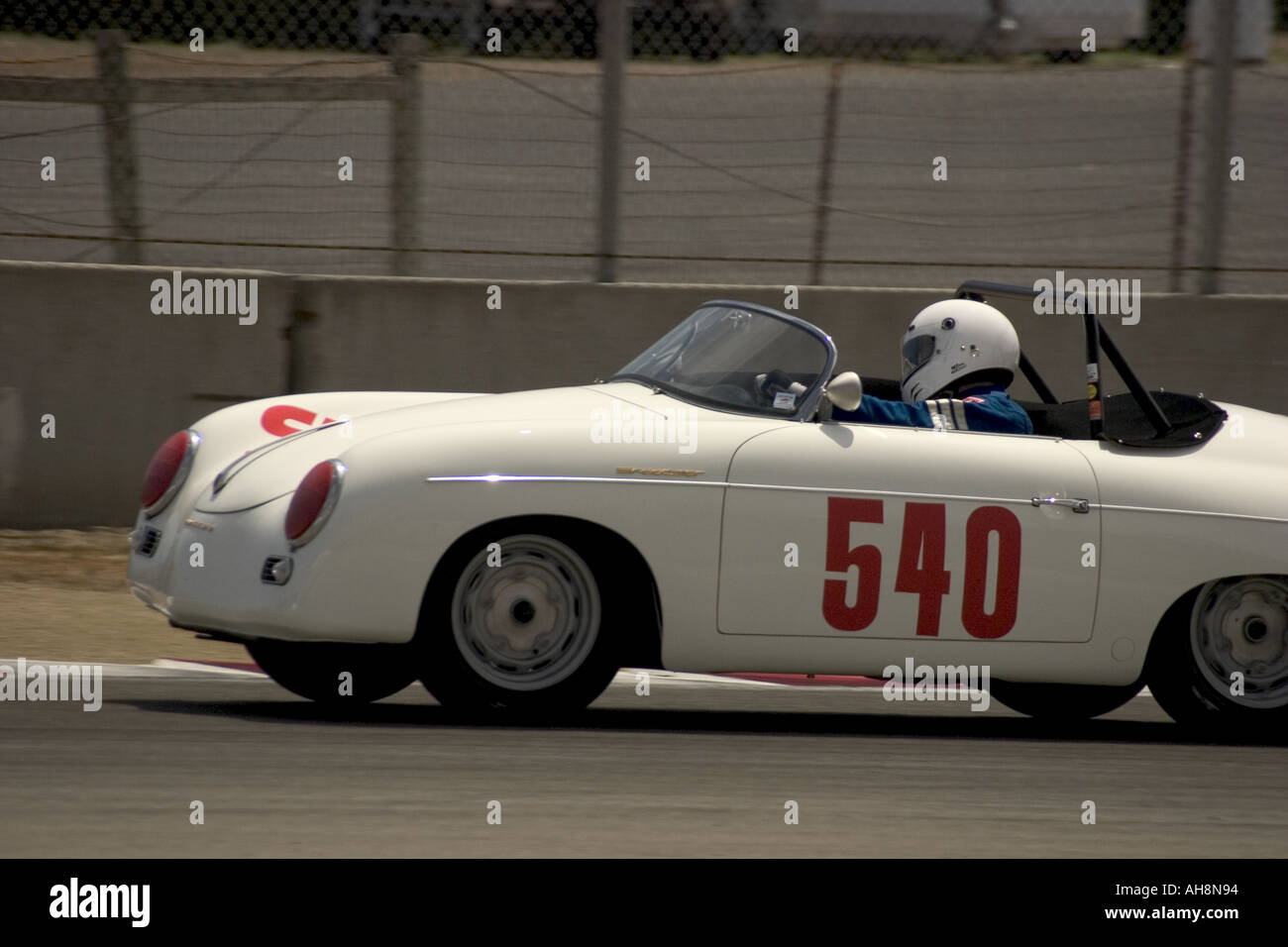 1955 Porsche 356 Monterey Historic courses automobile Banque D'Images