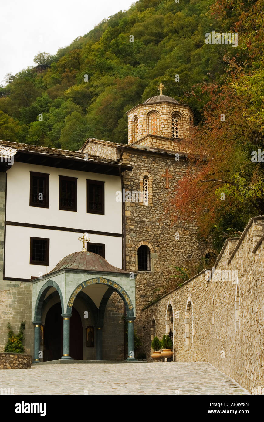 Jovan Bigorski St monastère, Macédoine Banque D'Images