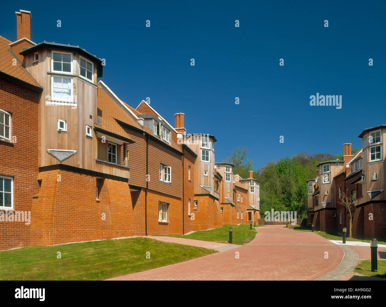 West Surrey Institute of Art and Design - Halls of Residence Banque D'Images