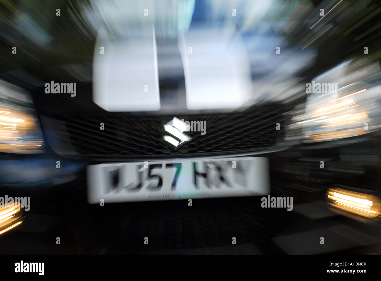 Image générique d'une Suzuki Swift berline chaud Banque D'Images