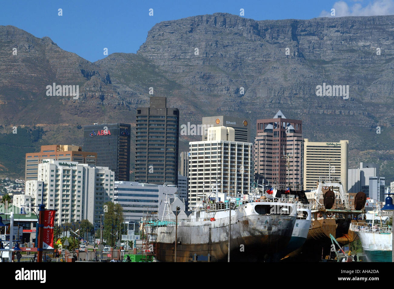 Table Mountain Cape Town Western Cape Afrique du Sud RSA Banque D'Images