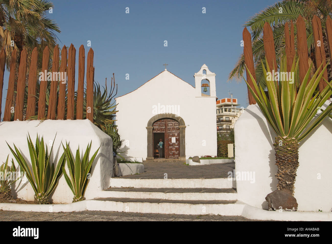 Église de San Telmo Puerto de la Cruz Tenerife Espagne Banque D'Images