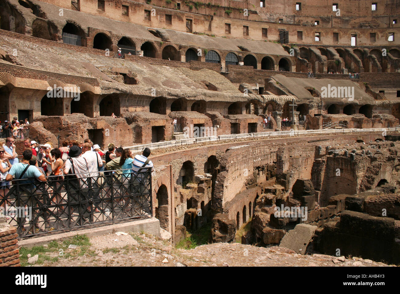Le Colisée à Rome Italie Banque D'Images