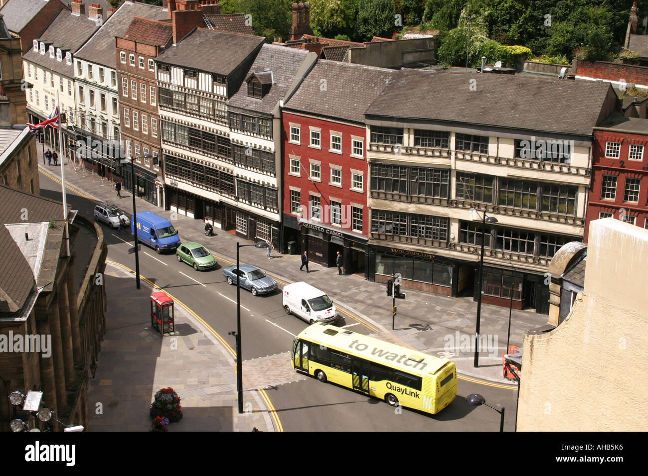 Vue sur Dune Quayside Newcastle upon Tyne Royaume Uni Banque D'Images