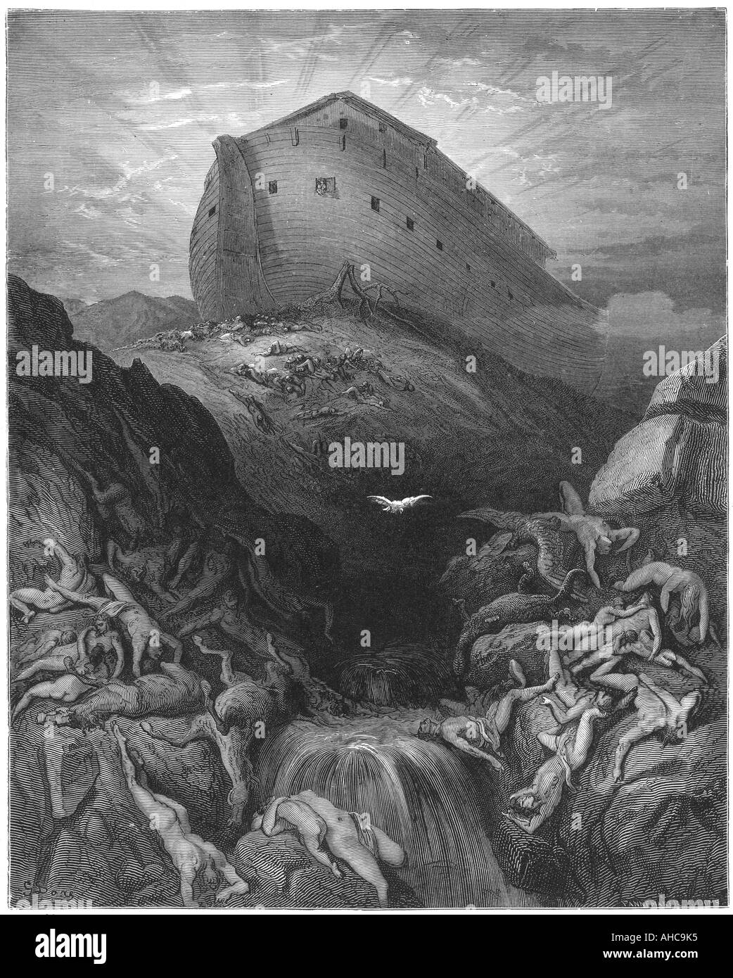 Les événements de la Bible Noahs Ark Banque D'Images Les événements de la Bible Noahs Ark Banque D'Images