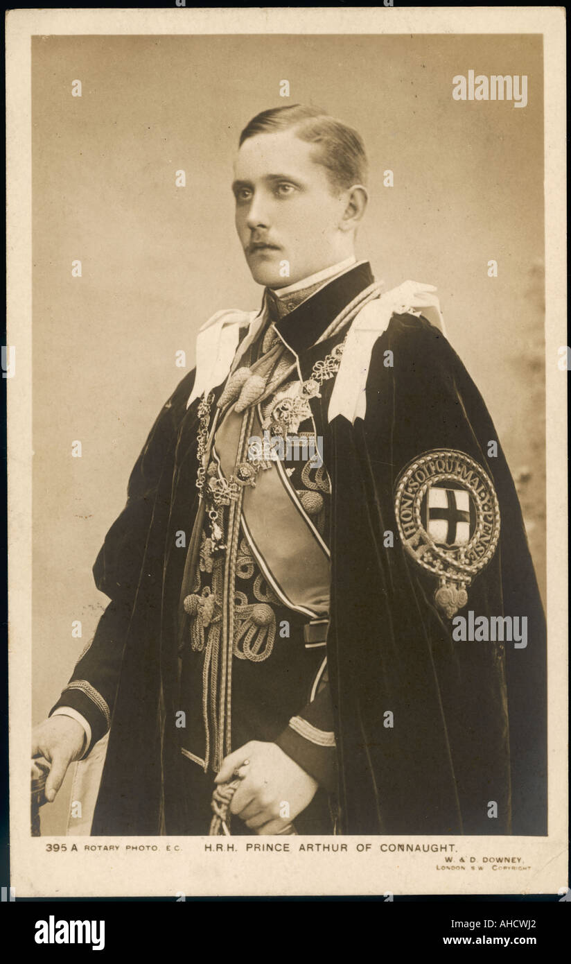 Le Prince Arthur de Connaught Banque D'Images